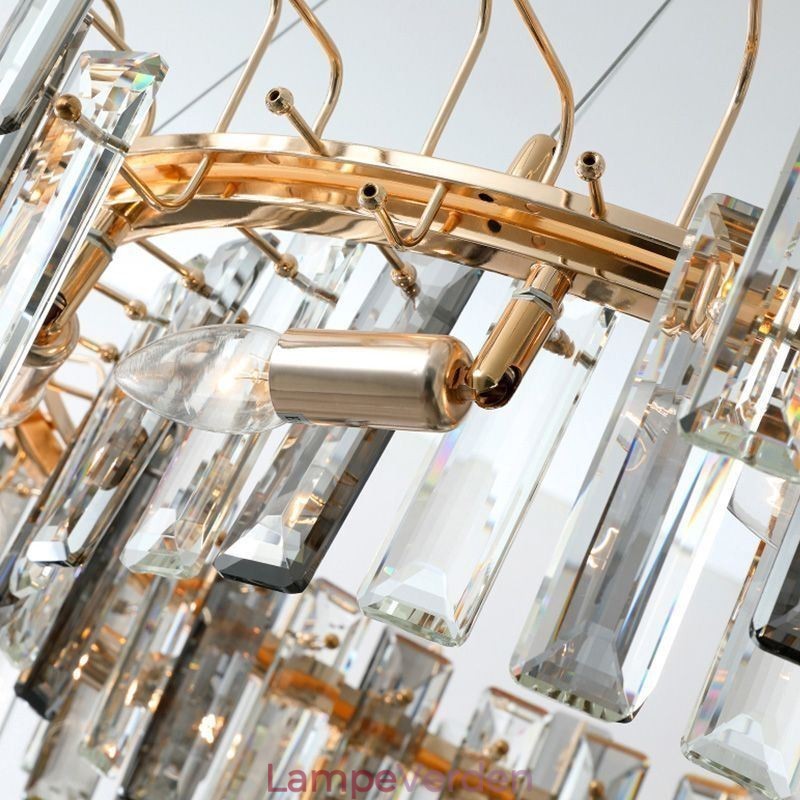 Luksus glas lysekrone pendel i europæisk stil