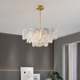 Luksus Pendel Home Decor Glas lysekrone Living