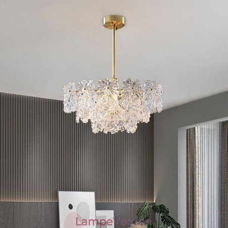 Luksus Pendel Home Decor Glas lysekrone Living