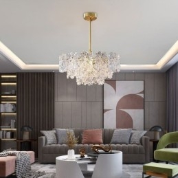 Luksus Pendel Home Decor Glas lysekrone Living