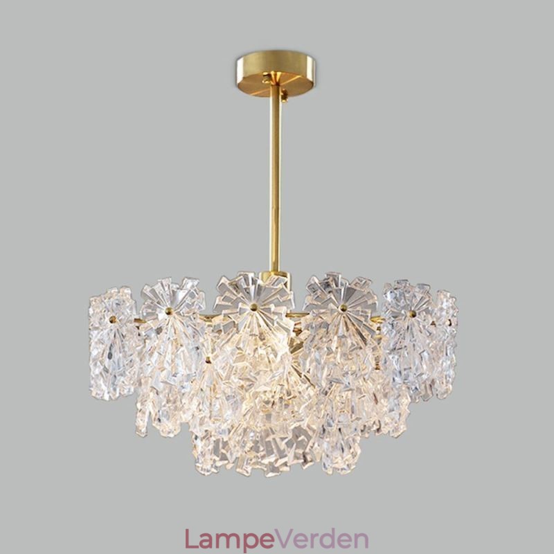 Luksus Pendel Home Decor Glas lysekrone Living