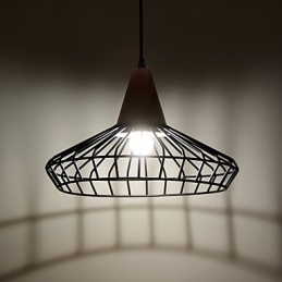 Moderne moderne maleri metal lysekrone