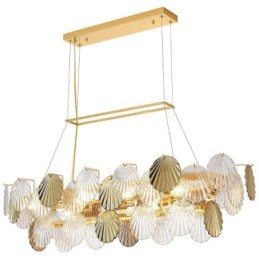 Luksus glas lysekrone mode lampe Shell form glas hængende lampe