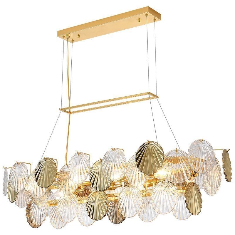 Luksus glas lysekrone mode lampe Shell form glas hængende lampe