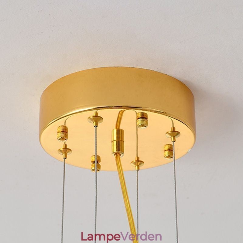 Moderne Shell Glas lysekrone Lights Dining