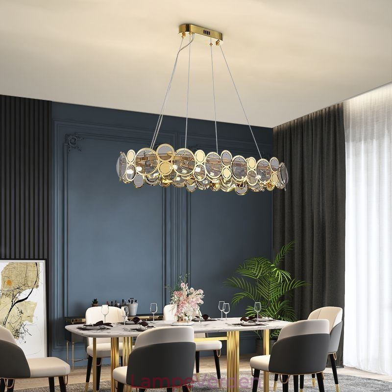 Europæisk glaslysekrone Creative Luxury Pendel Light