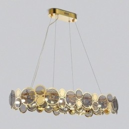 Europæisk glaslysekrone Creative Luxury Pendel Light