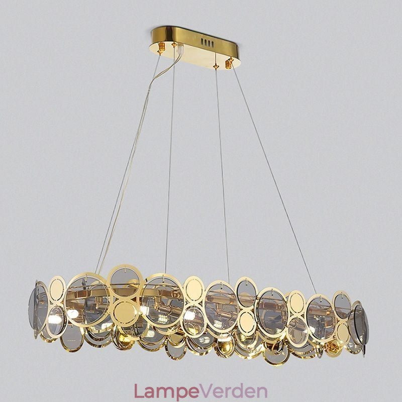Europæisk glaslysekrone Creative Luxury Pendel Light