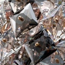 Lys luksus glas lysekrone Moderne Minimalistisk Pendel Living