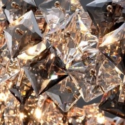 Lys luksus glas lysekrone Moderne Minimalistisk Pendel Living