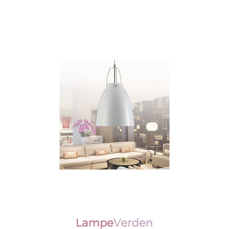 Moderne og sammentrukket droplight 1 lys Metal Pendel
