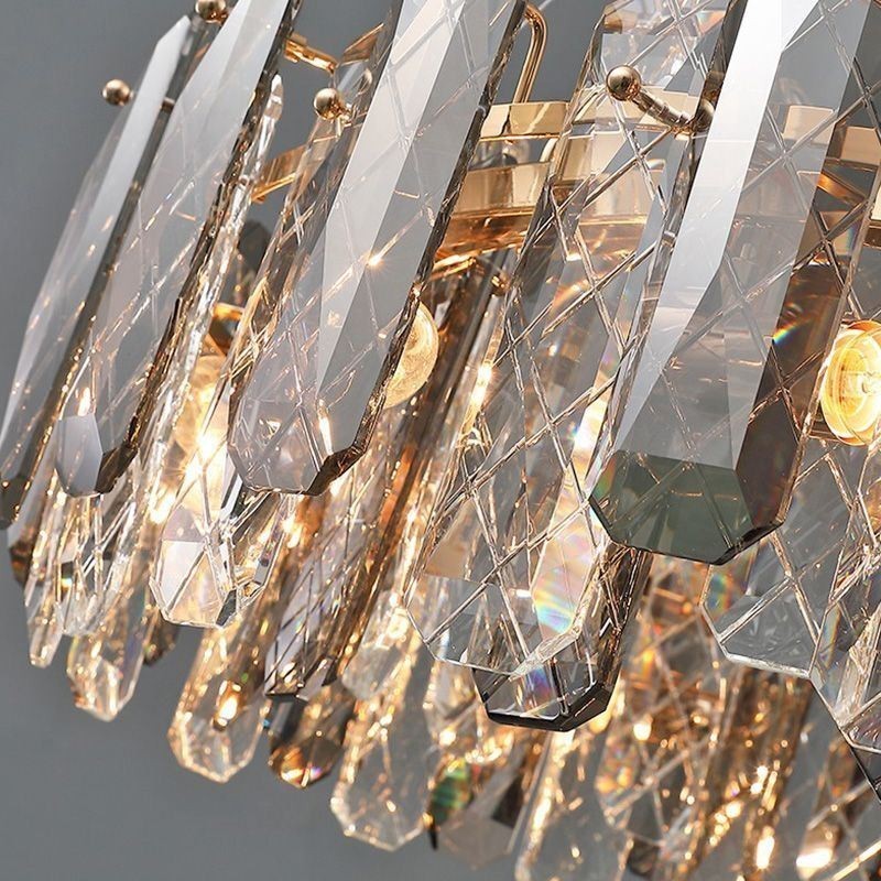 Europæisk Glas Pendel Light Luksus hængelampe
