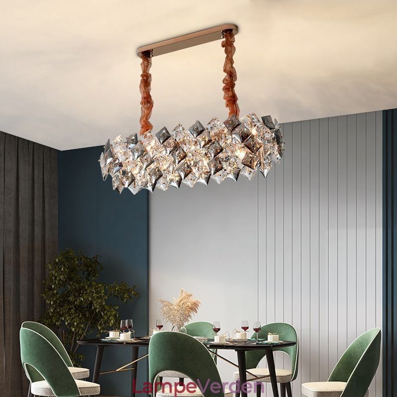Europæisk glas lysekrone Creative Light Luksus Pendant Lighting