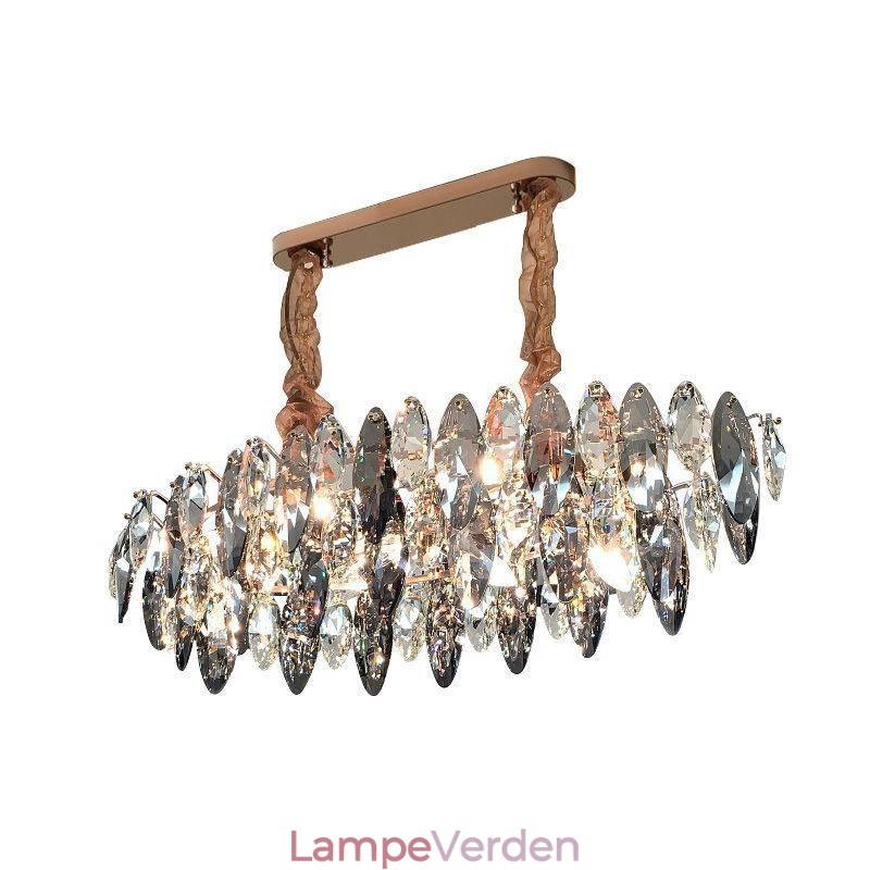 Lys Luksus Pendel Home Decor Glas Lysekrone Living