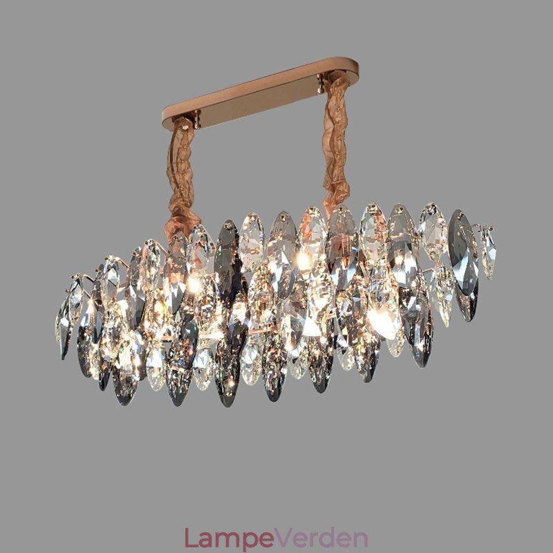 Lys Luksus Pendel Home Decor Glas Lysekrone Living