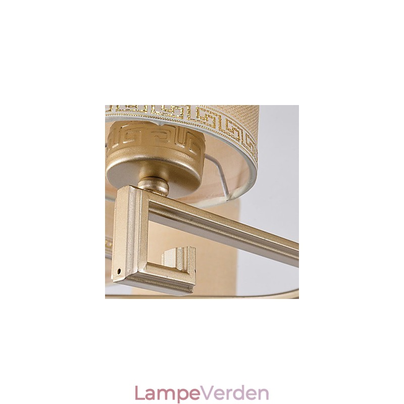 Den kinesiske stil lysekrone jern kobber imiteret luftlamper