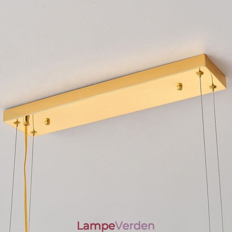 Europæisk glas pendant lys blæserformet kunst lysekrone