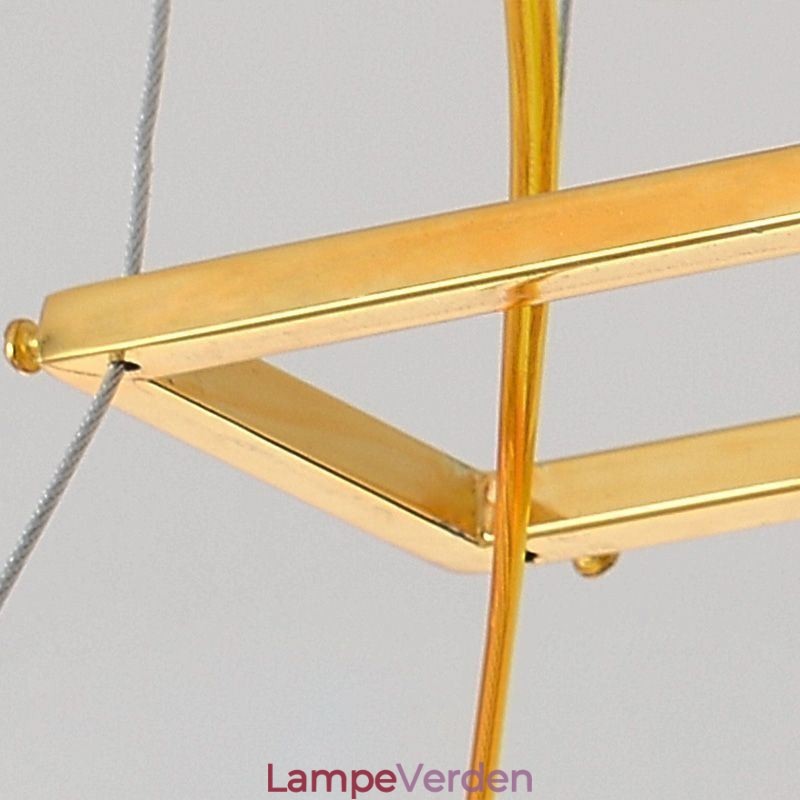 Europæisk glas pendant lys blæserformet kunst lysekrone