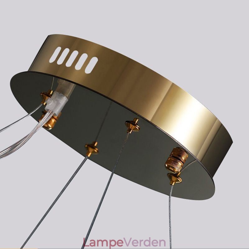 Europæisk glas lysekrone Creative Light Luksus Pendel Light