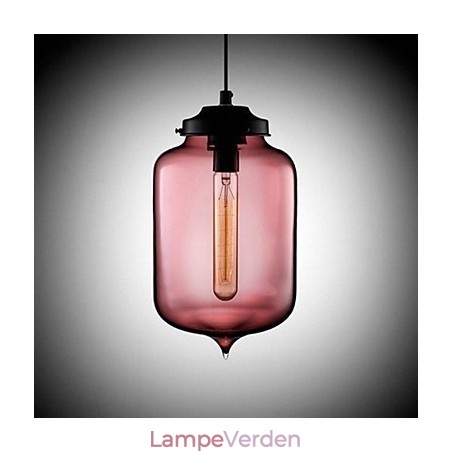 Flaskedesign vedhæng 1 lys minimalistisk jernmaleri Flaskedesign vedhæng 1 lys minimalistisk jernmaleri