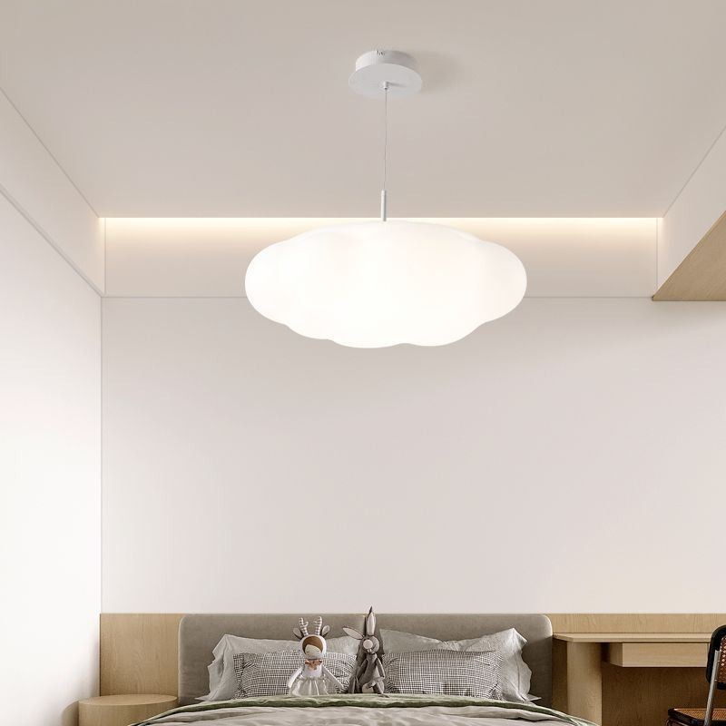 Creative Pendel Lampe Hvid Cloud Pendel