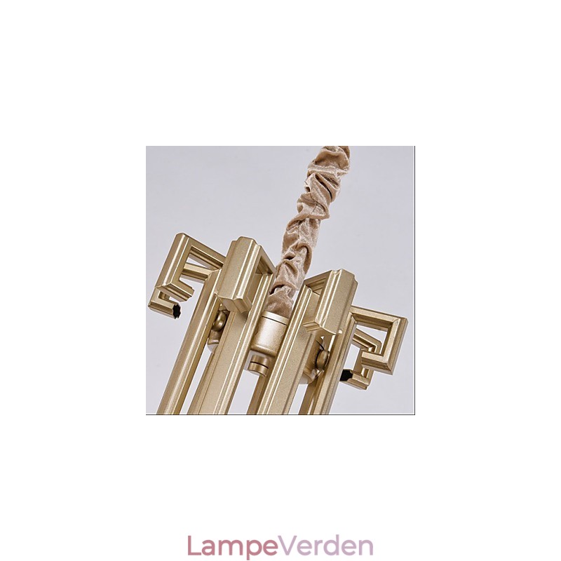 Den kinesiske stil lysekrone jern kobber imiteret luftlamper