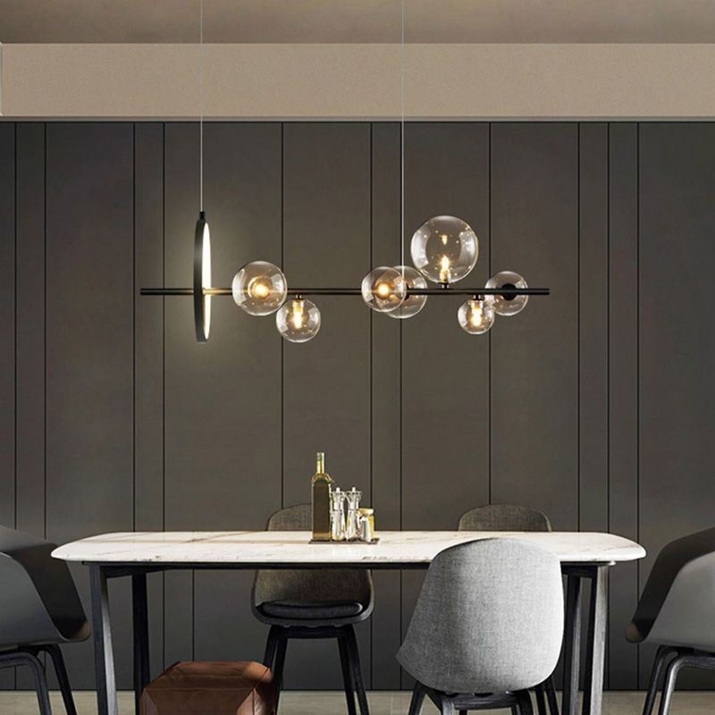 Moderne Glas Bubble Pendel Light G9 Bulbs Lysekrone