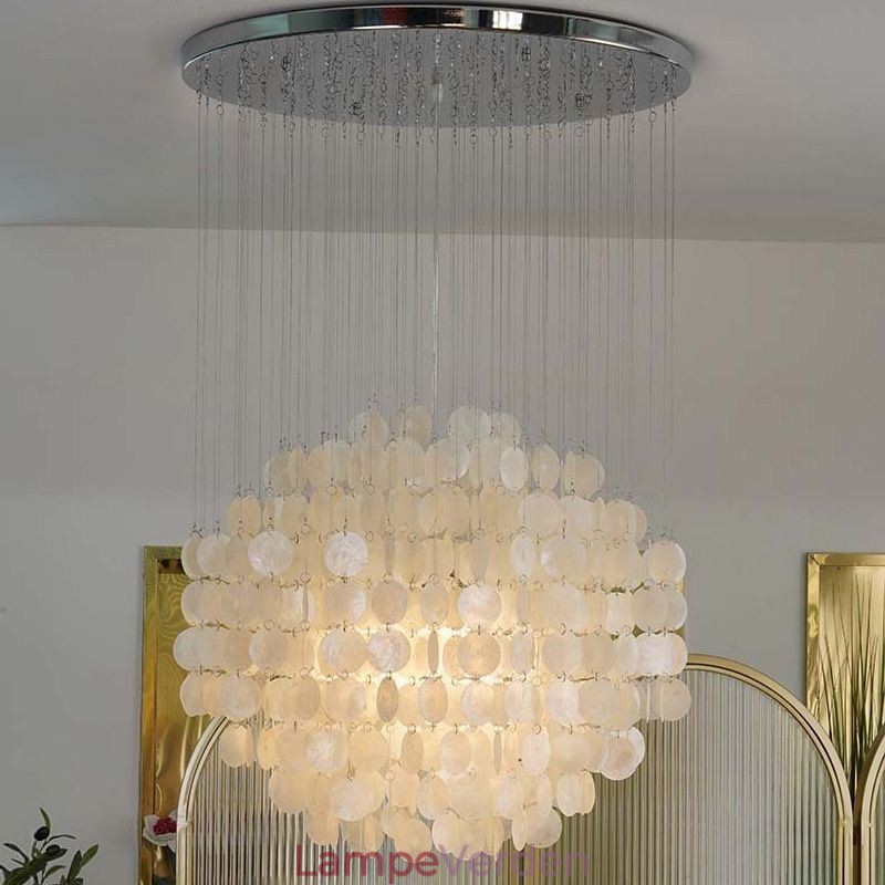 Moderne Shell Pendel Light Moderne hængende loftsbelysning Spisestue