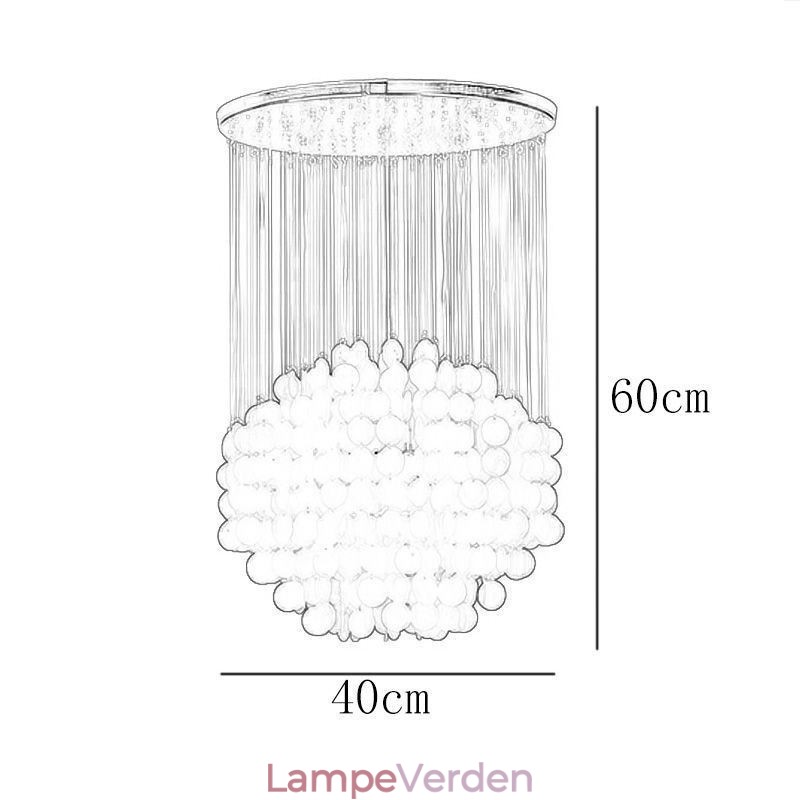 Moderne Shell Pendel Light Moderne hængende loftsbelysning Spisestue