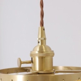 Moderne Klassisk Lysekrone Hvid Shell Shade Pendant Ligthing Lampe Loft