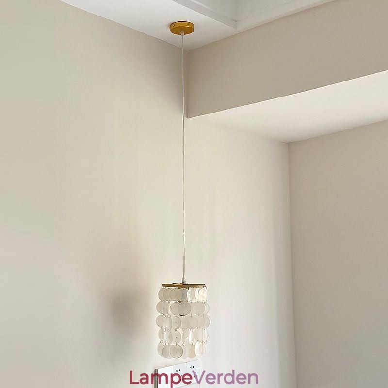 Moderne Capiz Pendel Moderne Mini Hængende Loftsbelysning Spisestue