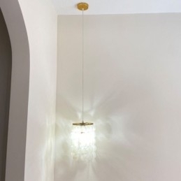 Moderne Capiz Pendel Moderne Mini Hængende Loftsbelysning Spisestue