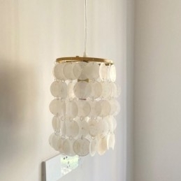 Moderne Capiz Pendel Moderne Mini Hængende Loftsbelysning Spisestue