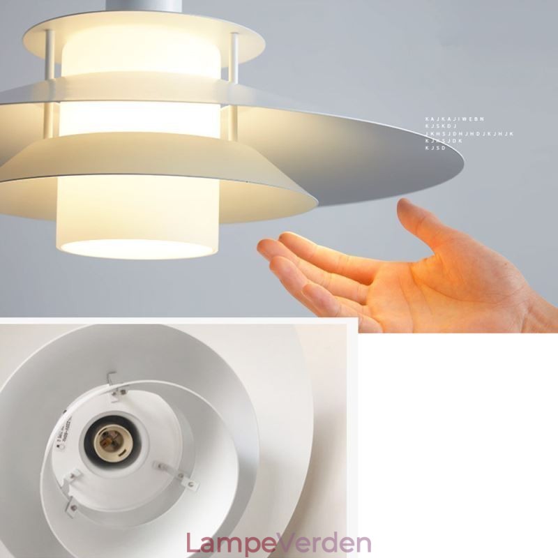Nordic Aluminium Pendel Moderne Minimalistisk Loftsbelysning
