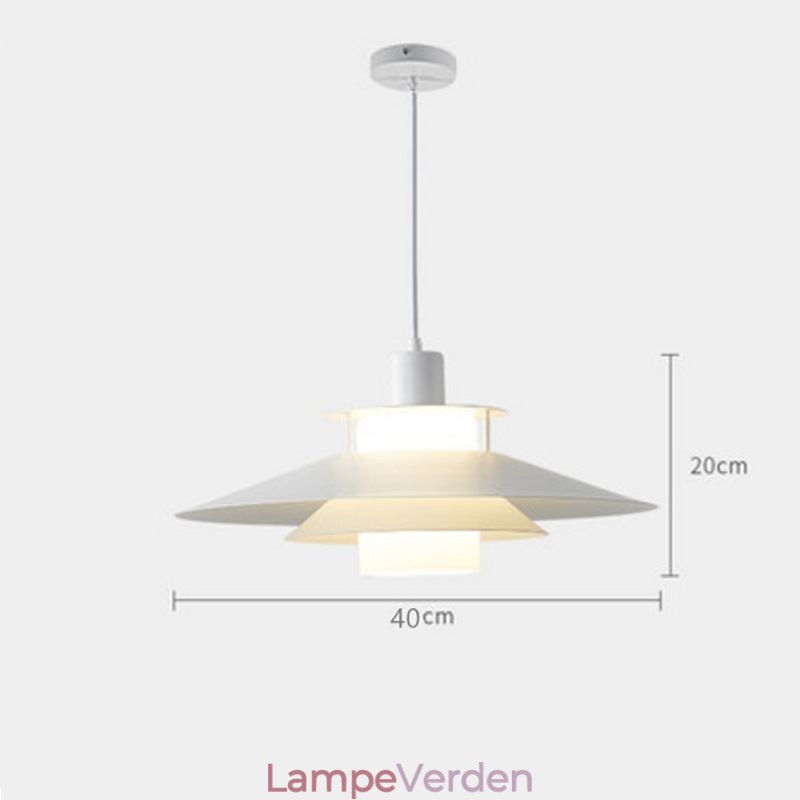 Nordic Aluminium Pendel Moderne Minimalistisk Loftsbelysning
