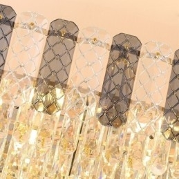 Moderne Crystal Pendel Light Luksus Oval Hanging Light