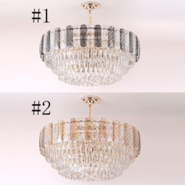 Luksus Europæisk Pendel Krystal Loftslampe