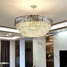 Krystal Pendel Guld Loftslampe