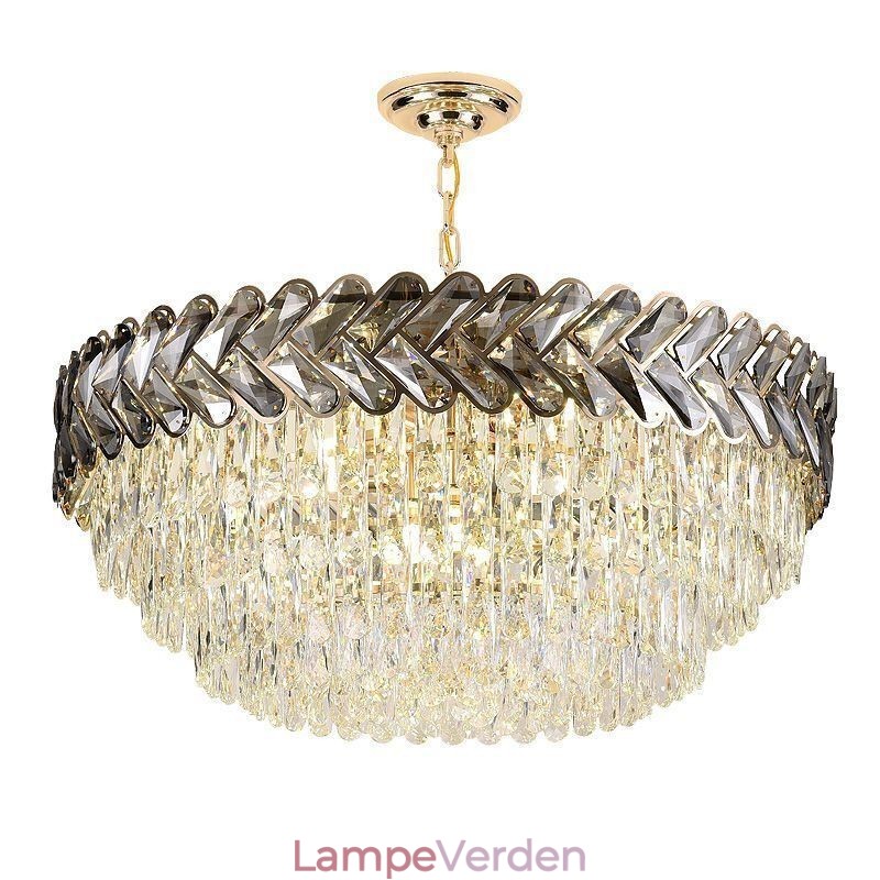 Krystal Pendel Guld Loftslampe