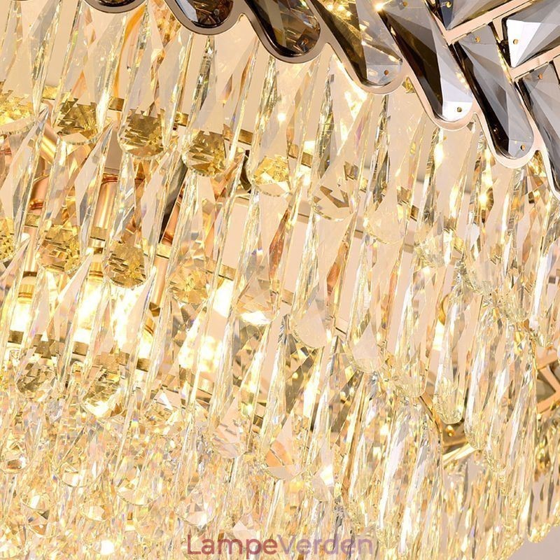 Krystal Pendel Guld Loftslampe