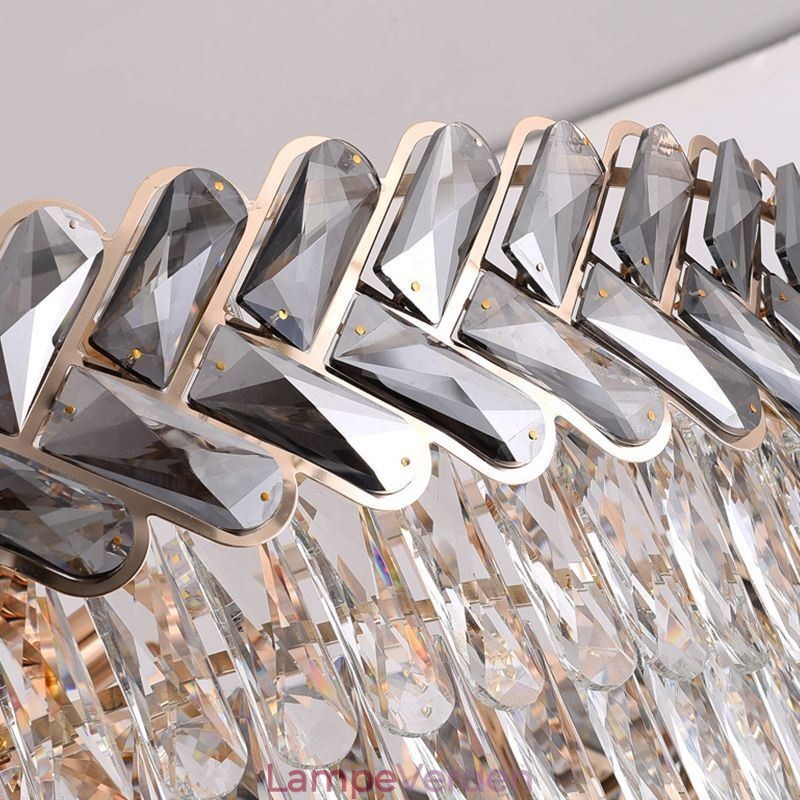Krystal Pendel Guld Loftslampe