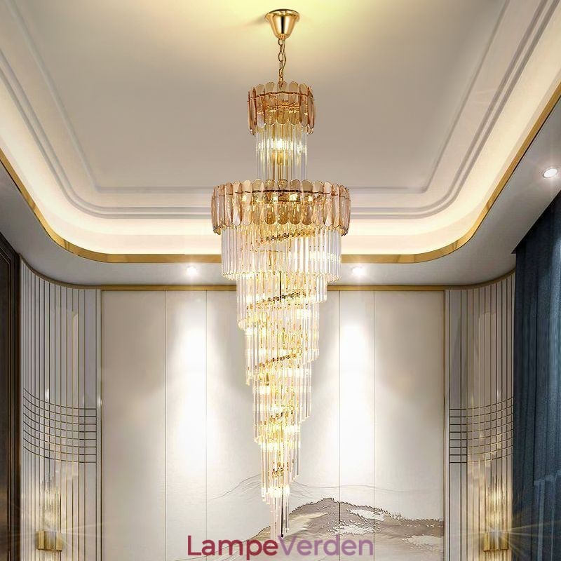 Europæisk Pendel Stor Loftslampe