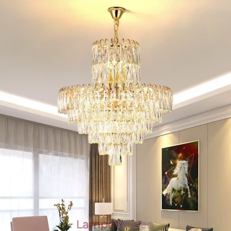 Moderne Crystal Pendel Light Moderne Loftslamper Armaturer Moderne Crystal Pendel Light Moderne Loftslamper Armaturer