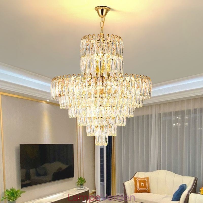 Moderne Crystal Pendel Light Moderne Loftslamper Armaturer