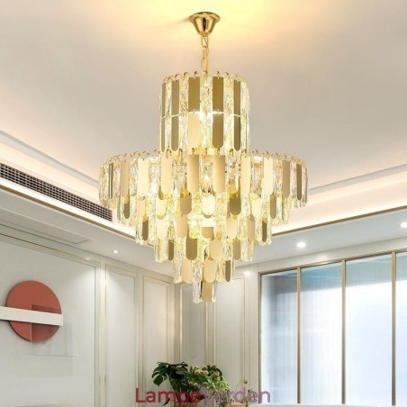 Moderne Crystal Pendel Light Moderne Loftslamper Armaturer Moderne Crystal Pendel Light Moderne Loftslamper Armaturer