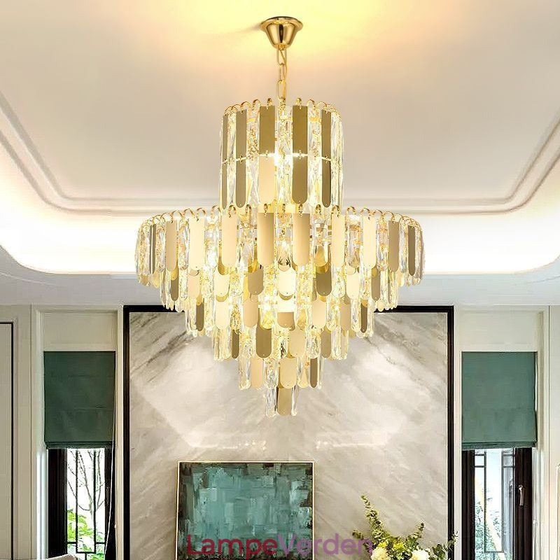 Moderne Crystal Pendel Light Moderne Loftslamper Armaturer