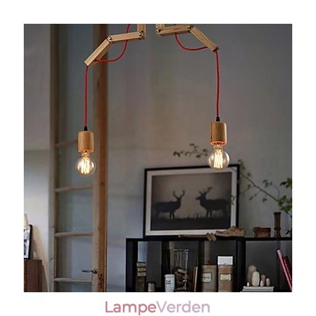 Lysekrone Mini Style Moderne Moderne Træ Bambus