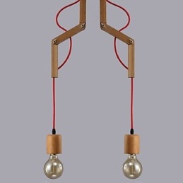 Lysekrone Mini Style Moderne Moderne Træ Bambus