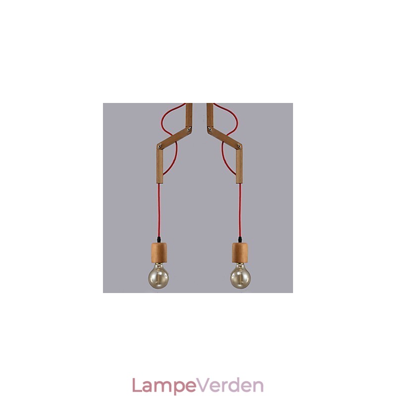 Lysekrone Mini Style Moderne Moderne Træ Bambus