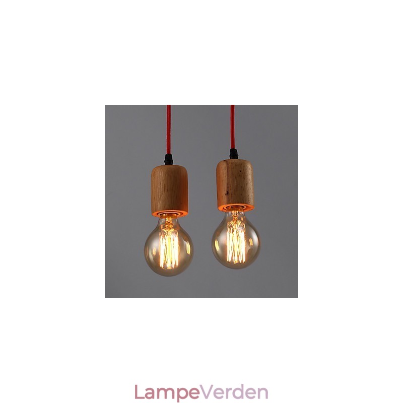 Lysekrone Mini Style Moderne Moderne Træ Bambus